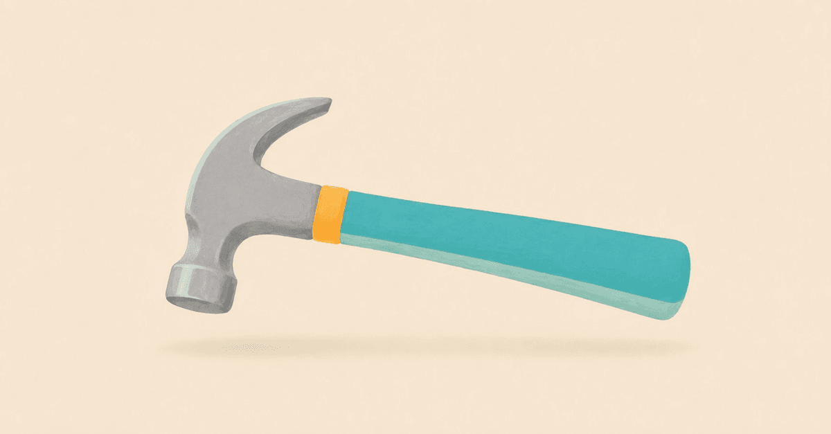 how to be a carpenter and a hammer