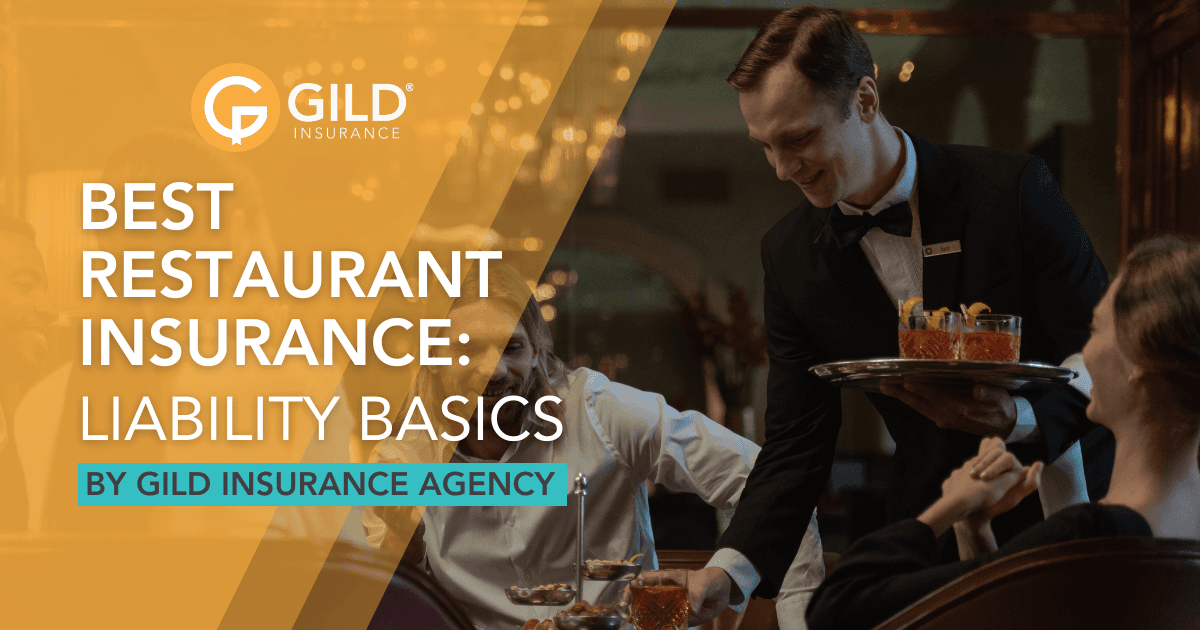 A server at a restaurant with the best Restaurant Insurance