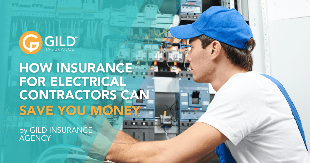 a man working thinking about insurance for electrical contractors